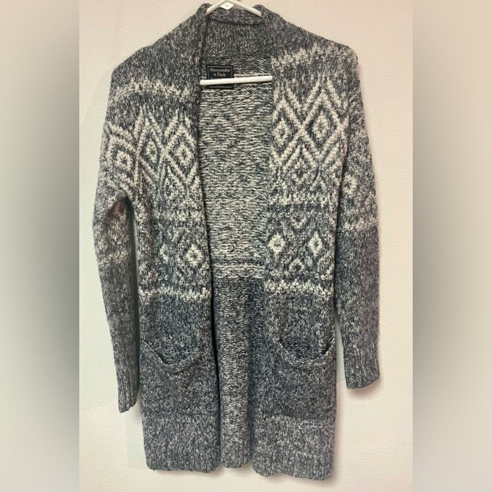 Abercrombie & Fitch Knit Long Cardigan
